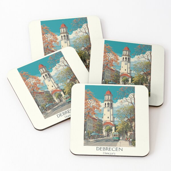 Item preview, Debrecen Hungary Great Church Plaza Art designed and sold by TuncGK.
