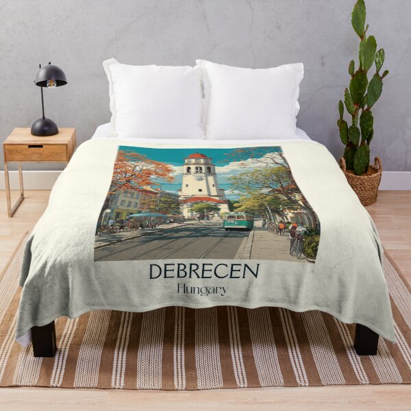 Item preview, Debrecen Hungary Great Church Plaza Art designed and sold by TuncGK.