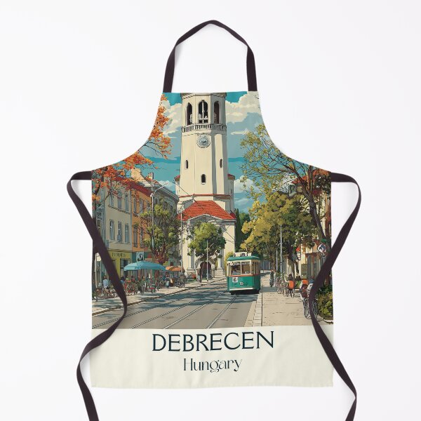 Item preview, Debrecen Hungary Great Church Plaza Art designed and sold by TuncGK.