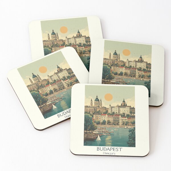 Item preview, Budapest Hungary Parliament River Design designed and sold by TuncGK.