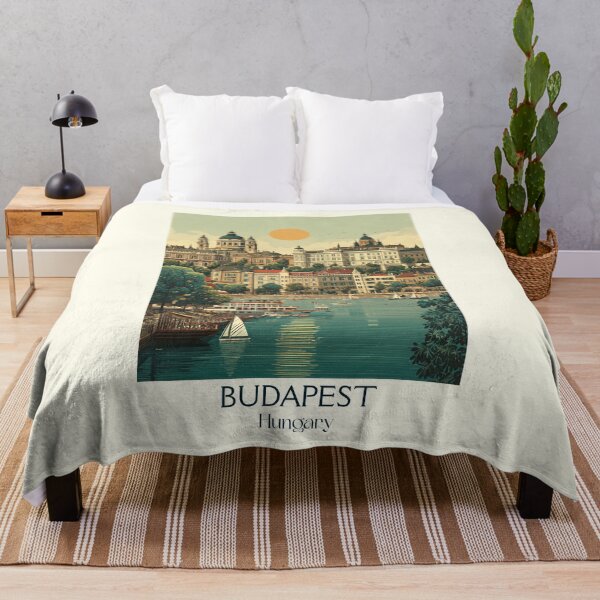 Item preview, Budapest Hungary Parliament River Design designed and sold by TuncGK.