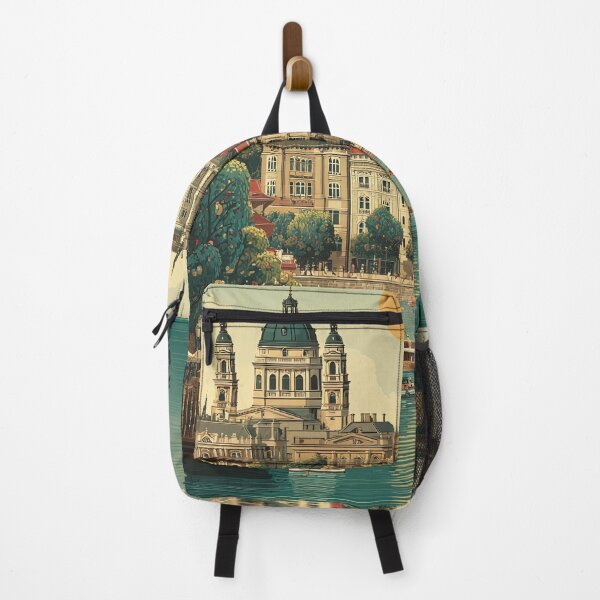 Item preview, Budapest Hungary Parliament River Design designed and sold by TuncGK.