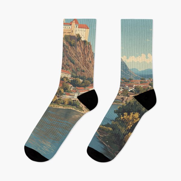 Item preview, Esztergom Hungary Basilica Danube Design designed and sold by TuncGK.