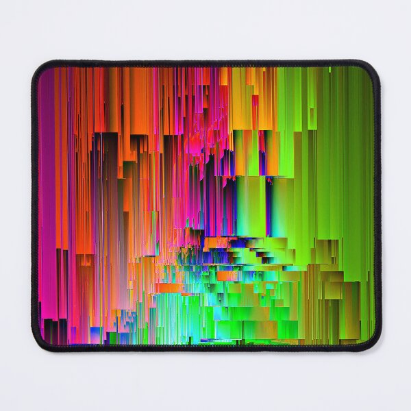 Item preview, Cyberpunk Futuristic Vibrantly Colorful Abstract Glitch Design Art designed and sold by DEC02.