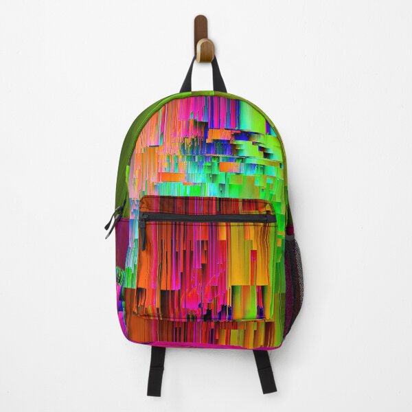 Item preview, Cyberpunk Futuristic Vibrantly Colorful Abstract Glitch Design Art designed and sold by DEC02.