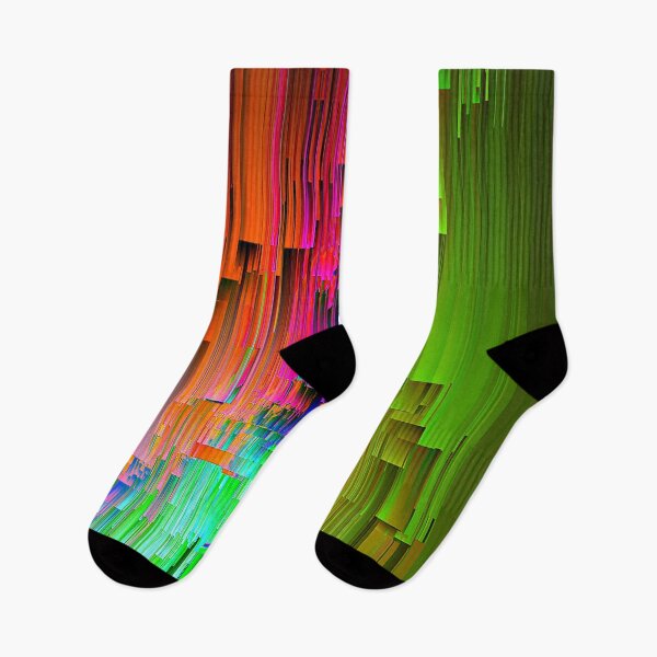 Item preview, Cyberpunk Futuristic Vibrantly Colorful Abstract Glitch Design Art designed and sold by DEC02.