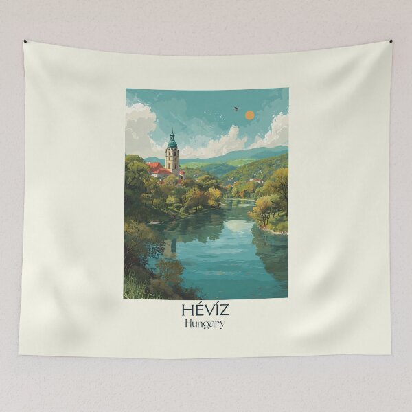 Item preview, Hévíz Hungary Thermal Lake Wonder Art designed and sold by TuncGK.