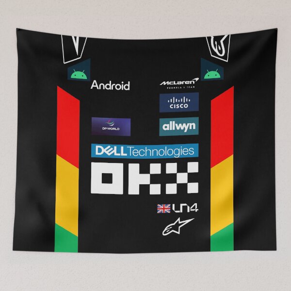 Item preview, Lando Norris Race suit Silverstone 2025 inspired design  designed and sold by Pink Polar F1.
