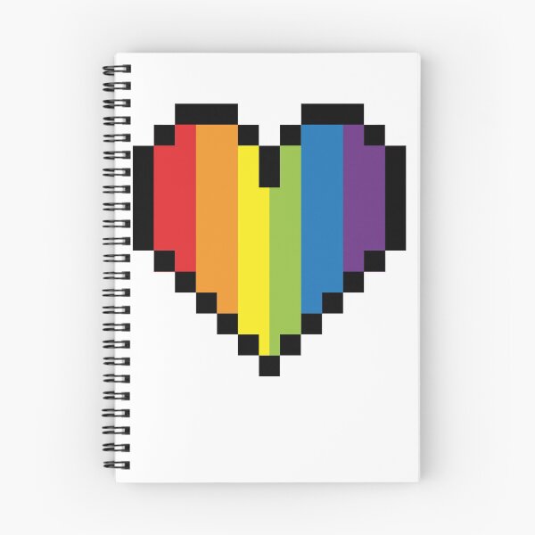 Aperçu de l'œuvre LGBTQ Retro Game Coeur d'amour créée et vendue par Daytone.