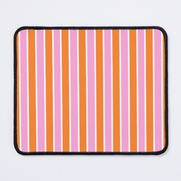 Item preview, Pink, Orange and Thin White Stripes Pinstripes designed and sold by OneThreeSix.