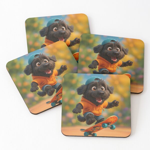 Item preview, Skater Bouvier Des Flandres designed and sold by Sillytoe.