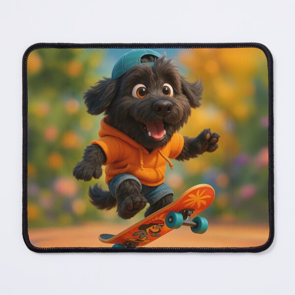 Item preview, Skater Bouvier Des Flandres designed and sold by Sillytoe.