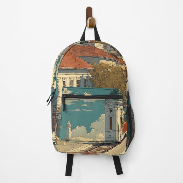 Item preview, Kőszeg Hungary Border Castle Town Art designed and sold by TuncGK.