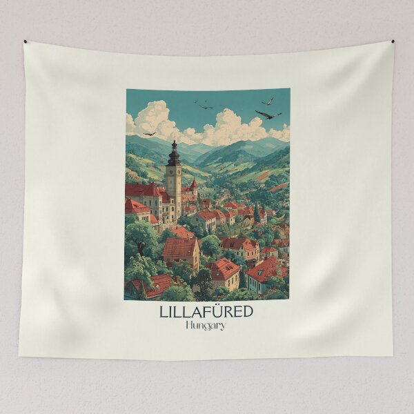Item preview, Lillafüred Hungary Palace Forest Design designed and sold by TuncGK.