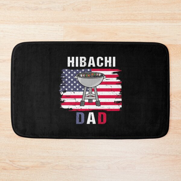 Item preview, Hibachi Dad American Flag Grill Hibachi designed and sold by DSWShirts.