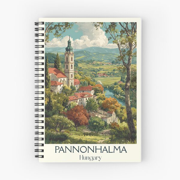 Item preview, Pannonhalma Hungary Abbey Hills Design designed and sold by TuncGK.