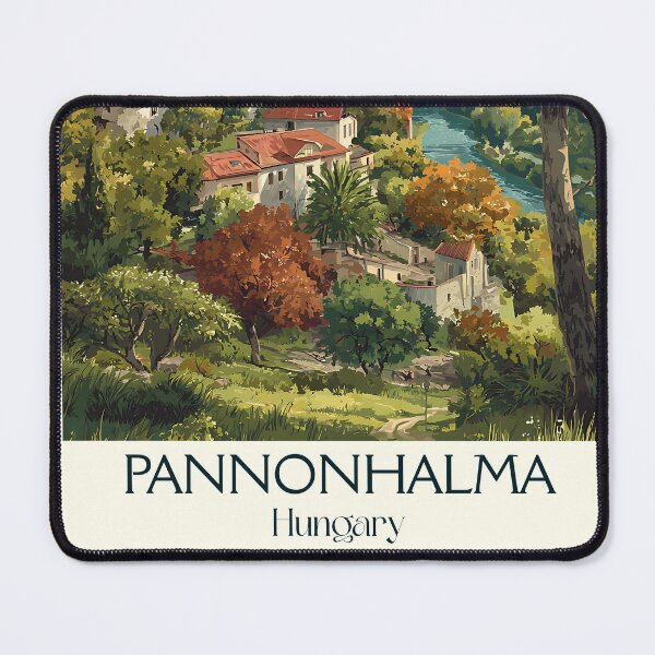Item preview, Pannonhalma Hungary Abbey Hills Design designed and sold by TuncGK.