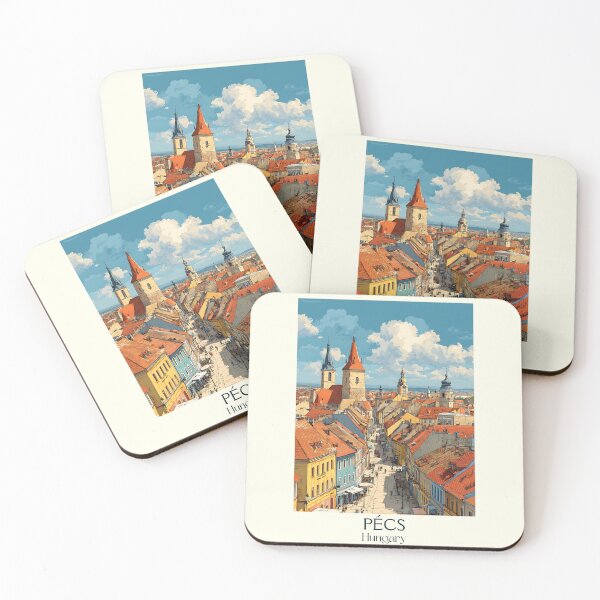 Item preview, Pécs Hungary Roman City Heritage Art designed and sold by TuncGK.