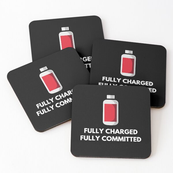 Item preview, Fully Charged Fully Committed designed and sold by Shadydesigner.