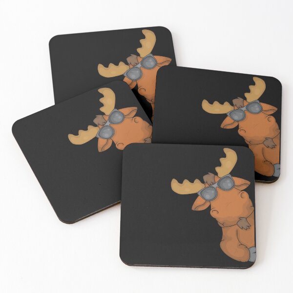 Item preview, Cool Moose With Sunglasses Moose Gifts Moose designed and sold by DSWShirts.