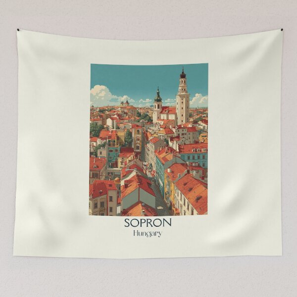Item preview, Sopron Hungary Loyalty Gate Art designed and sold by TuncGK.