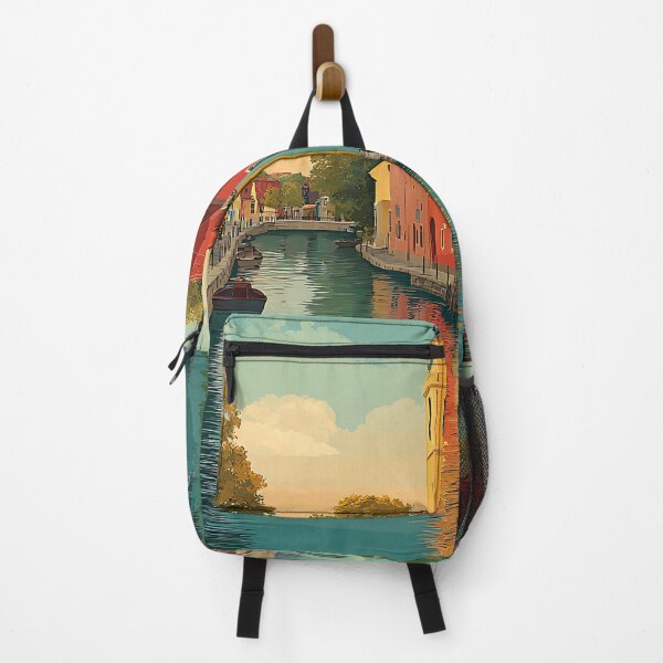 Item preview, Szentendre Hungary Artist Colony River Art designed and sold by TuncGK.