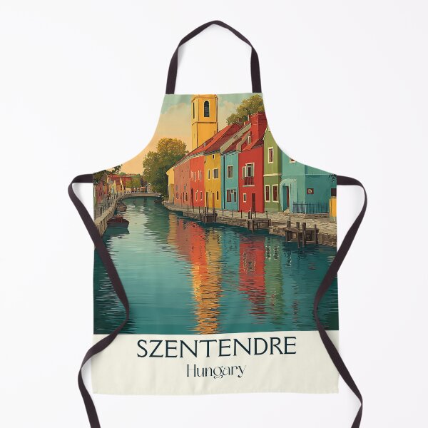 Item preview, Szentendre Hungary Artist Colony River Art designed and sold by TuncGK.
