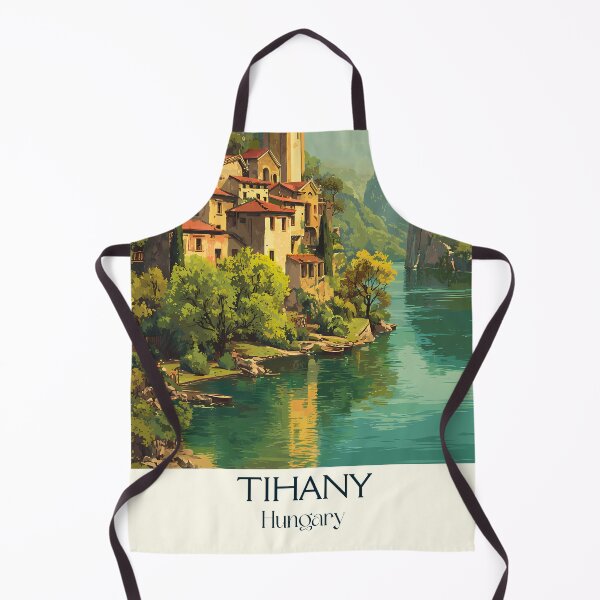 Item preview, Tihany Hungary Abbey Peninsula Art designed and sold by TuncGK.