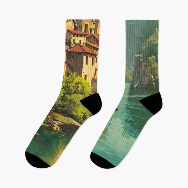 Item preview, Tihany Hungary Abbey Peninsula Art designed and sold by TuncGK.