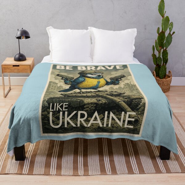 Item preview, BE BRAVE , LIKE UKRAINE designed and sold by agoraman.