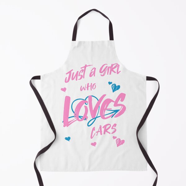 Item preview, Just a Girl Who Loves Cars designed and sold by ByDesign61.