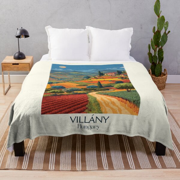 Item preview, Villány Hungary Red Wine Valley Art designed and sold by TuncGK.