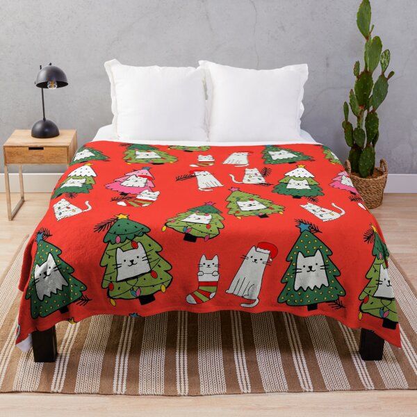 Item preview, Meowy Christmas Trees designed and sold by Loomandlorebyh.