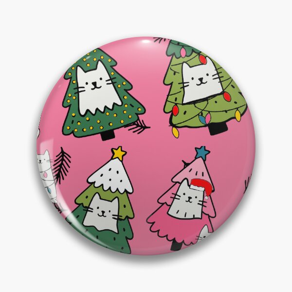 Item preview, Meowy Christmas Trees designed and sold by Loomandlorebyh.