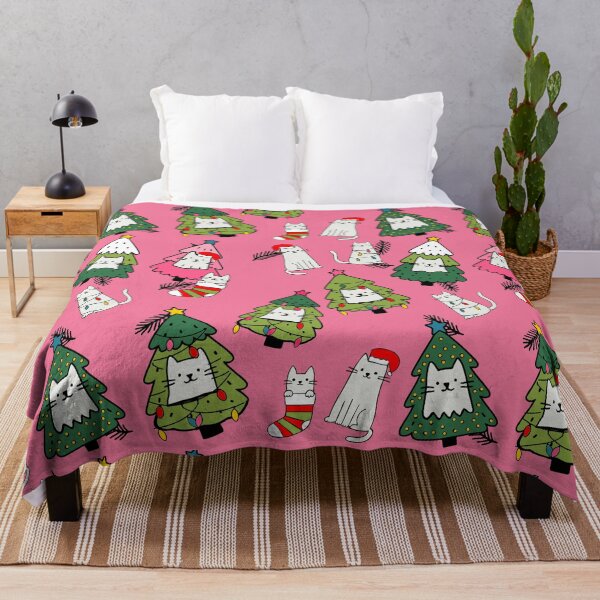 Item preview, Meowy Christmas Trees designed and sold by Loomandlorebyh.