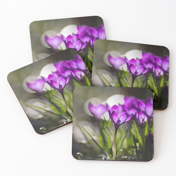 Item preview, Purple crocus in spring designed and sold by wildwunderwege.