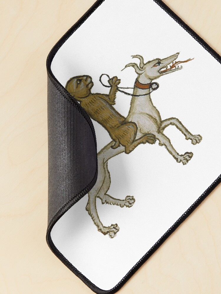 Thumbnail 2 of 5, Mouse Pad, Medieval Rabbit designed and sold by RickE.