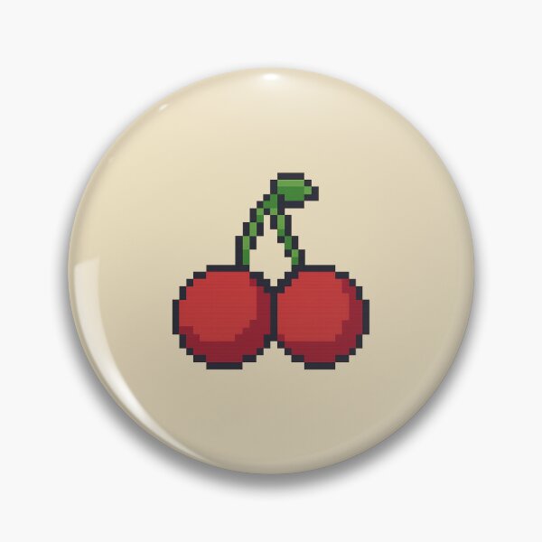 Item preview, Pixel Cherries – Cute 8‑Bit Fruit Art designed and sold by Planthem.