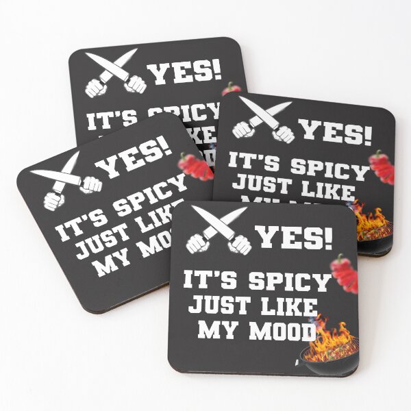 Item preview, Yes it is spicy just like my mood designed and sold by Vibelymaded.
