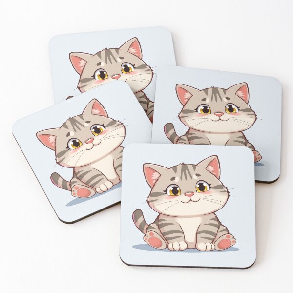 Item preview, Cute pretty cat kitten aesthetic happy animal cool  designed and sold by anrecat.