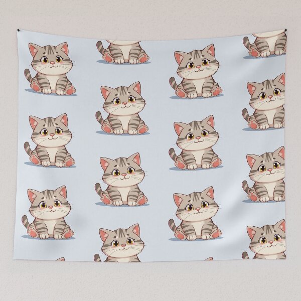 Item preview, Cute pretty cat kitten aesthetic happy animal cool  designed and sold by anrecat.