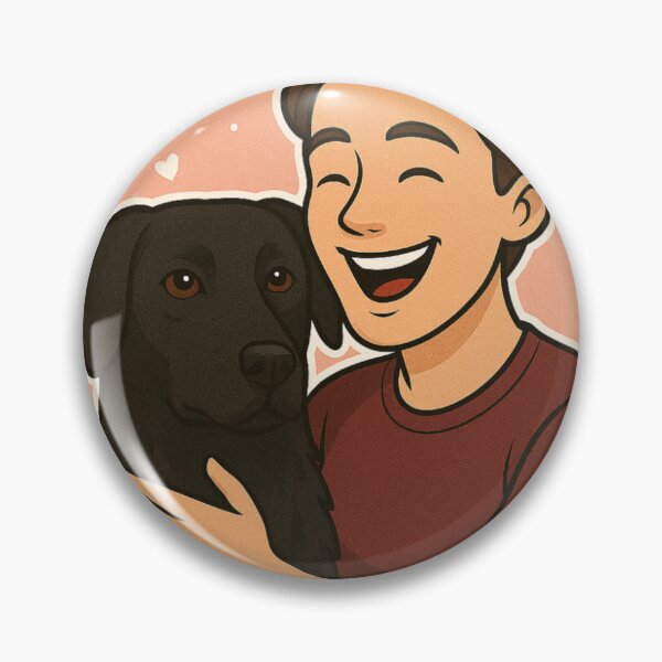 Item preview, Balearic Bond: Man & Majorca Shepherd Cartoon designed and sold by GoodyPaws.
