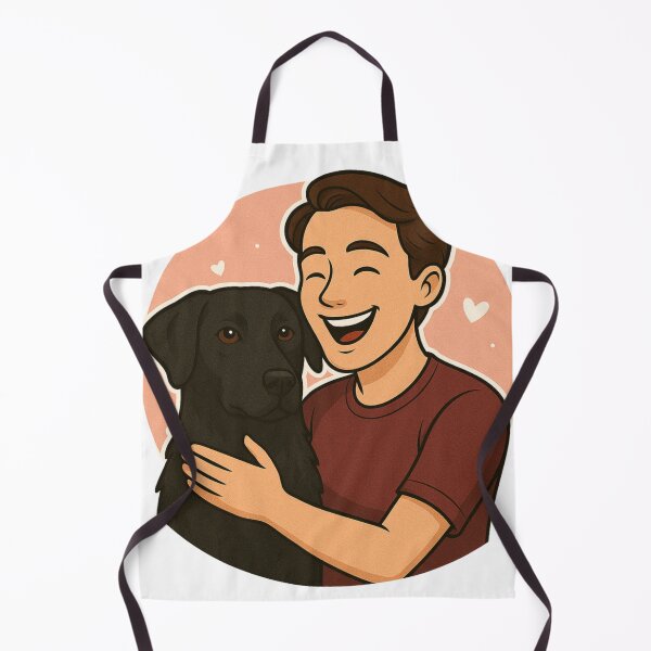 Item preview, Balearic Bond: Man & Majorca Shepherd Cartoon designed and sold by GoodyPaws.
