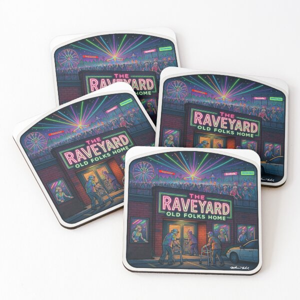 Item preview, Raveyard: Where the Beat Never Dies designed and sold by Cosmic-Meadows.