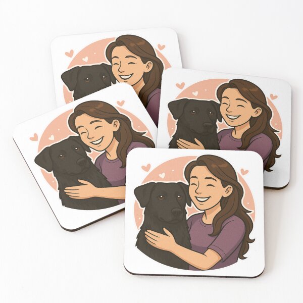 Item preview, Island Strength: Woman & Majorca Shepherd Cartoon designed and sold by GoodyPaws.