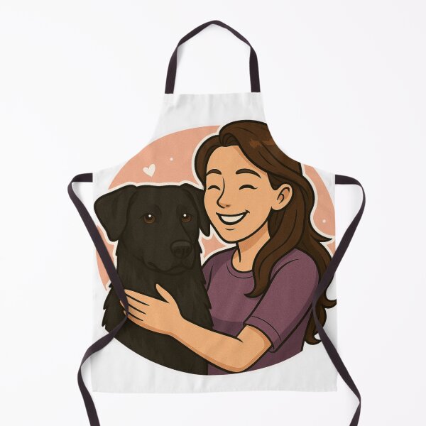 Item preview, Island Strength: Woman & Majorca Shepherd Cartoon designed and sold by GoodyPaws.