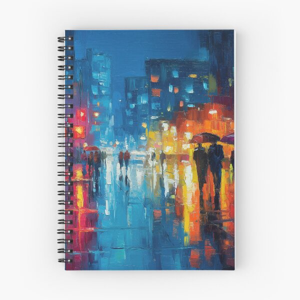 Item preview, Abstract Cityscape At Night designed and sold by Synthartik.