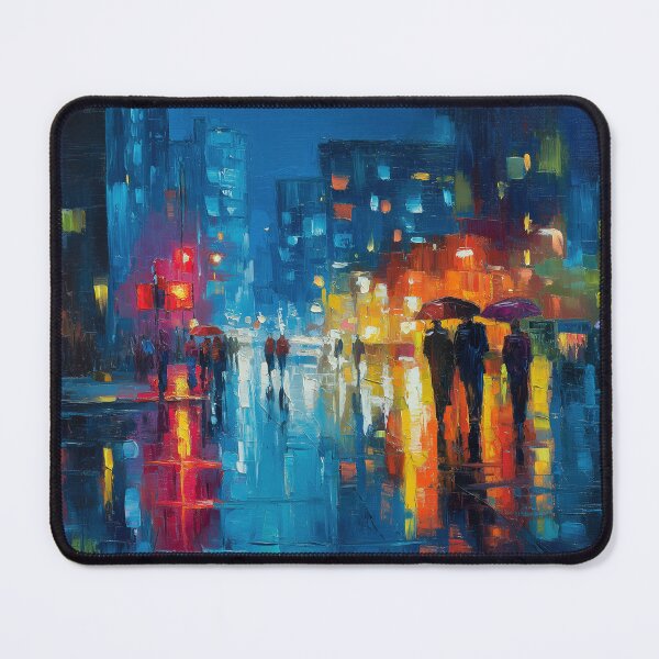 Item preview, Abstract Cityscape At Night designed and sold by Synthartik.