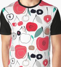 Cherry pattern Graphic T-Shirt