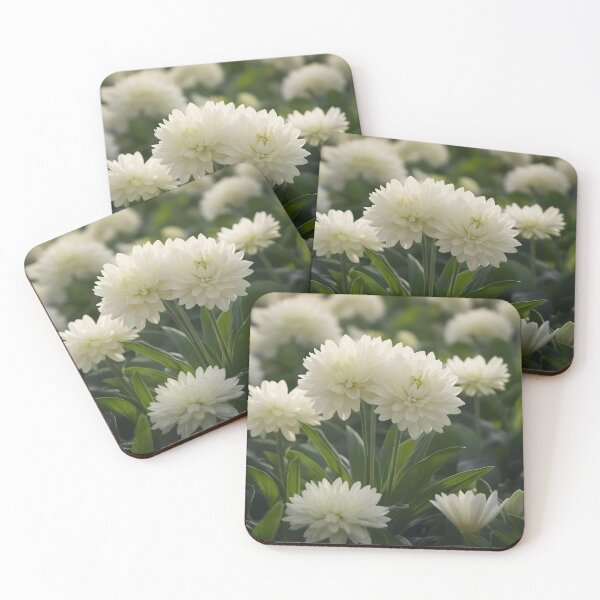 Item preview, White flowers aesthetic floristic floral botanic garden nature designed and sold by anrecat.
